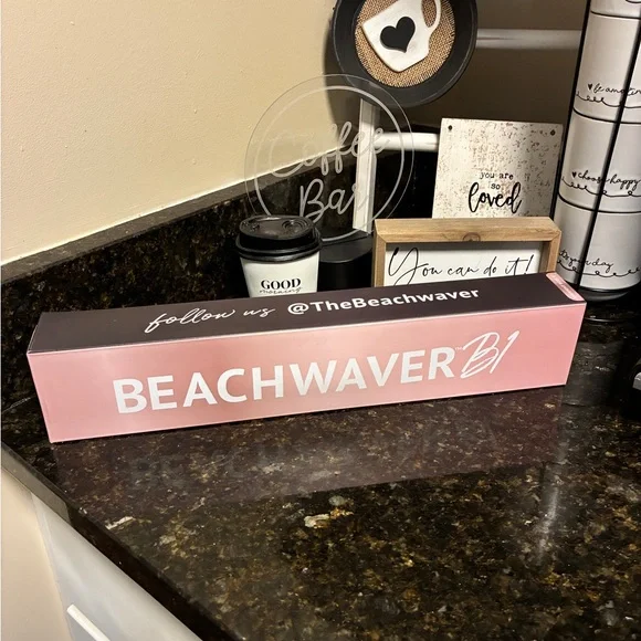 OFFERS ACCEPTED🩷 LIKE NEW Beach Waver 1 inch Midnight Rose Curling Iron - Picture 5 of 6